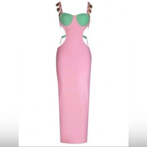 Cleopatra Color Block Maxi Dress. Simply gorgeous 👑💣🔥